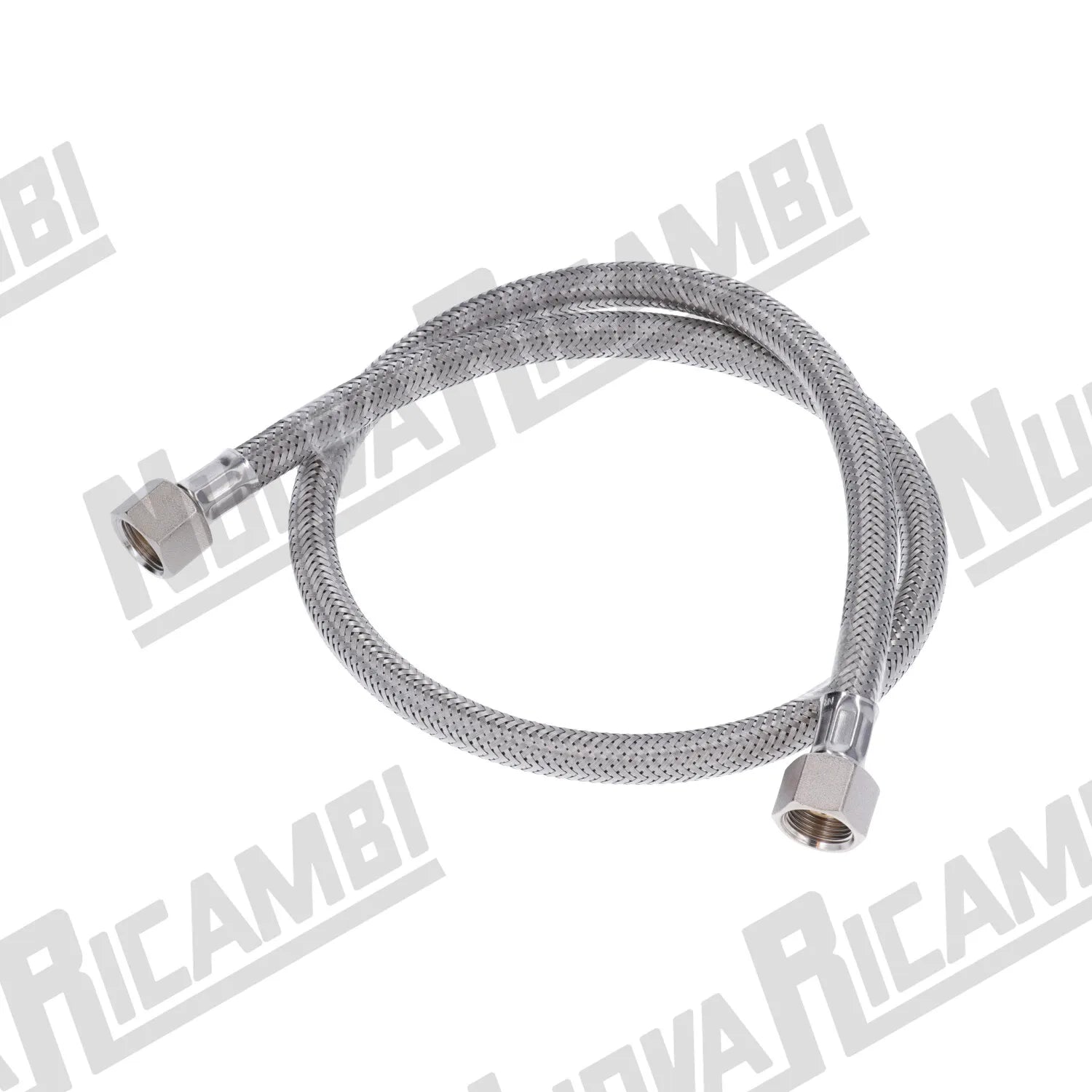 Gewapende Slang RVS 3/8"-3/8" 80cm