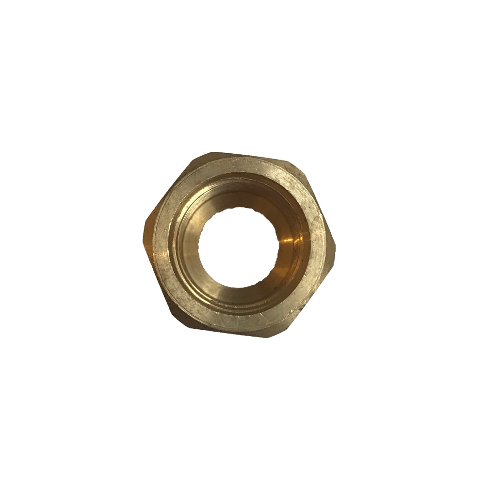 Fitting 3/8" F - 1/2" M - Messing