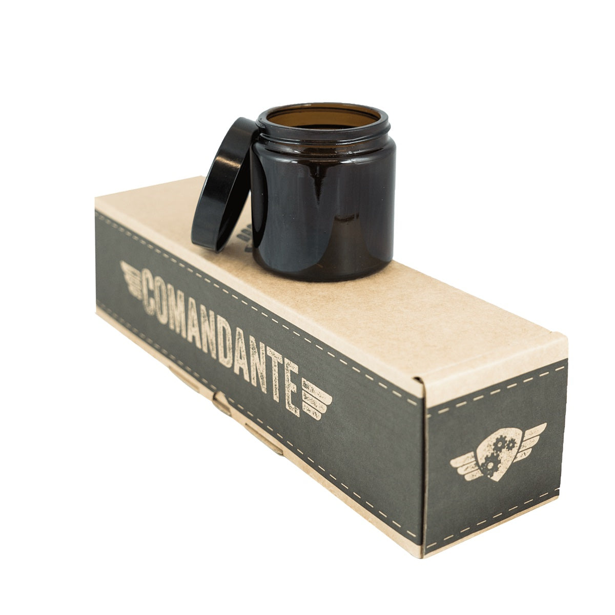 Comandante Glazen Potjes met Deksel - 4 Stuks
