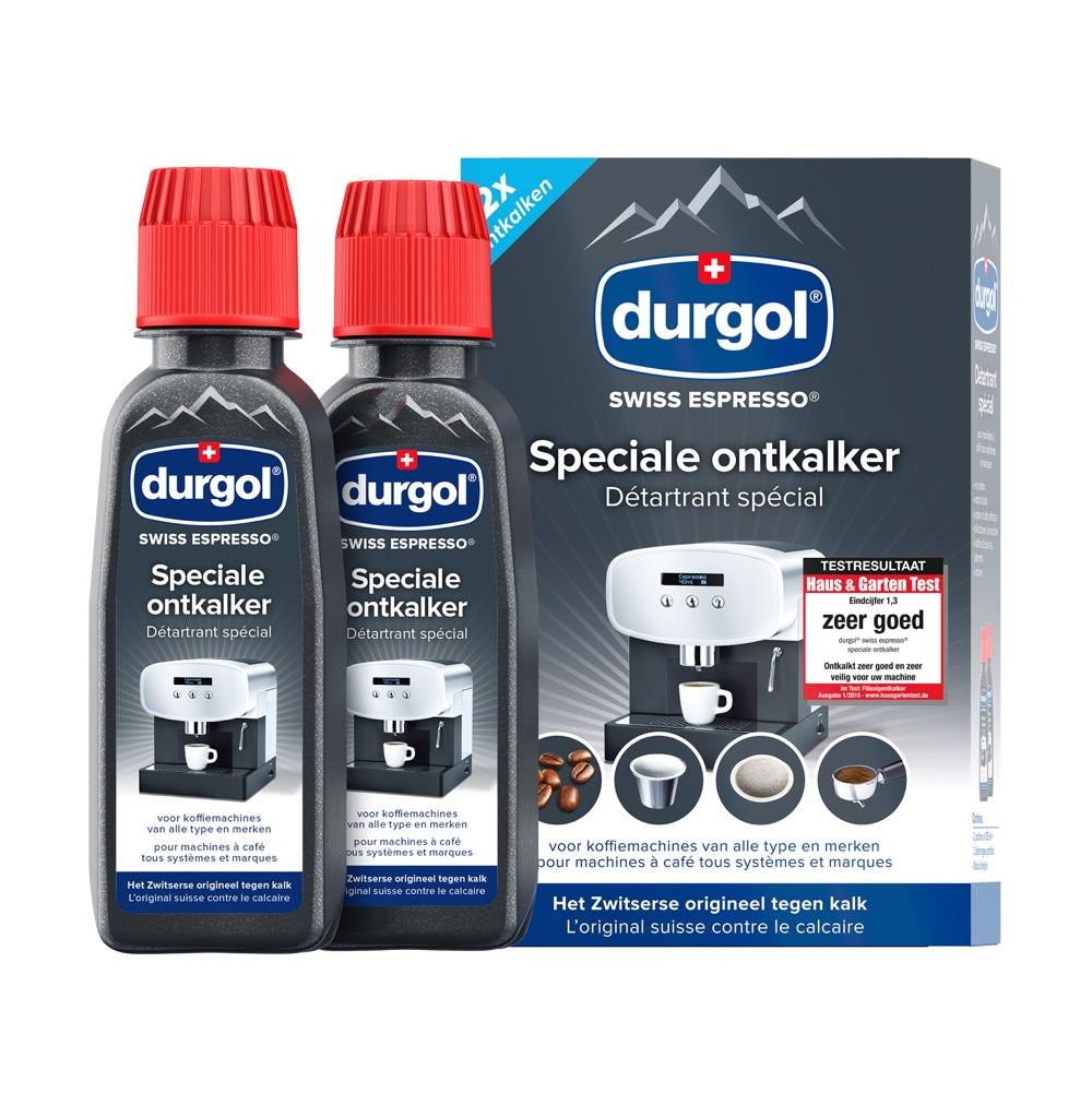 Durgol Swiss Espresso Ontkalkingsmiddel - 2 x 125 mL