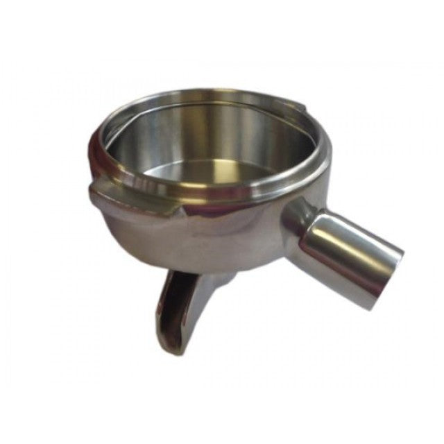 Filterdrager Kop - E61 - Enkele Uitloop - RVS