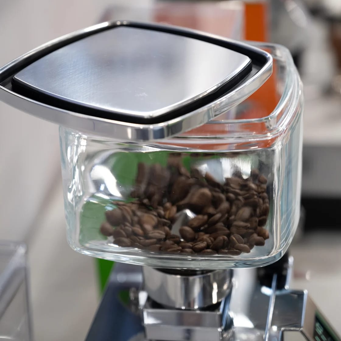 Eureka Mignon Glass Bean Hopper