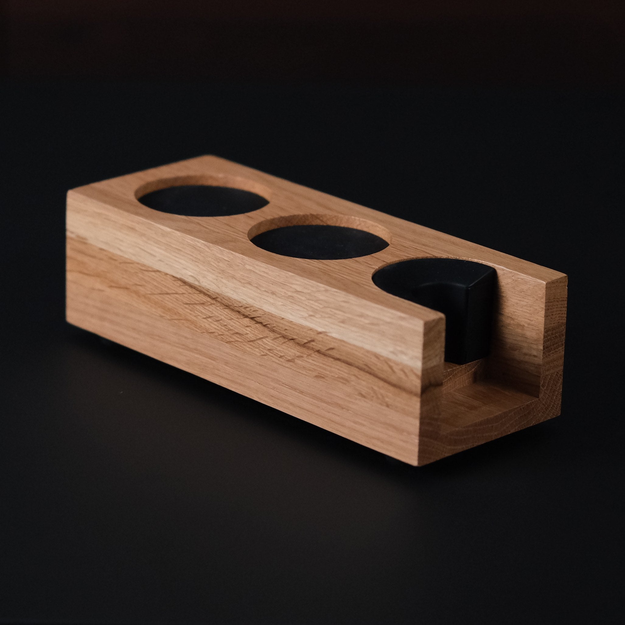 Eureka Tamping Station Double - Oak