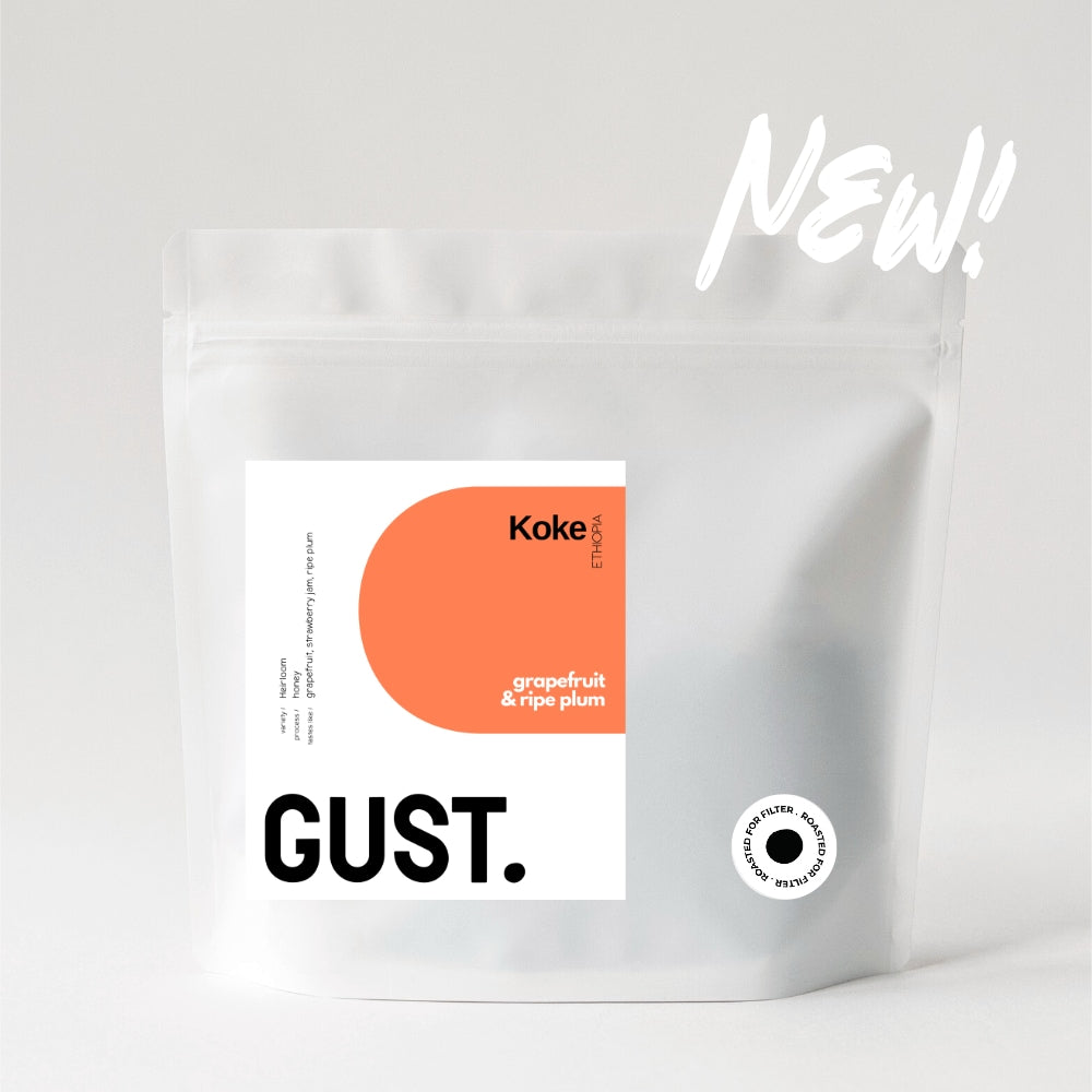 Van Pommeren's Gastbrander - Gust Coffee Roasters