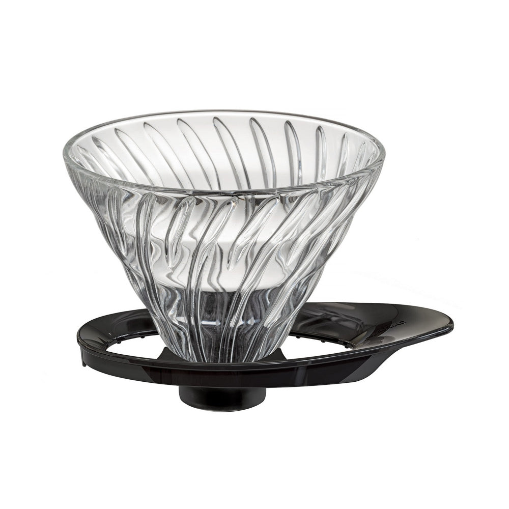 Hario V60 Dripper Glas Zwart - Filterhouder