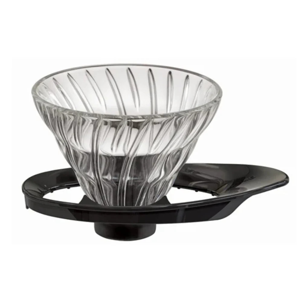 Hario V60 Dripper Glas Zwart - Filterhouder