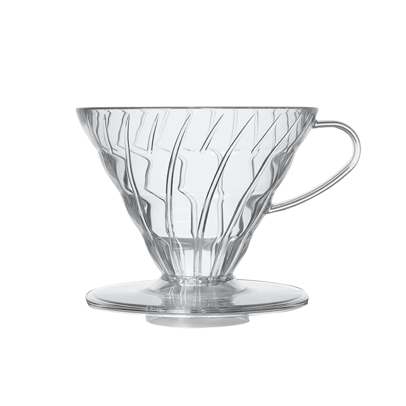 Hario V60 Dripper Kunststof Transparant - Filterhouder