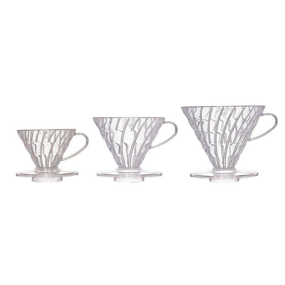 Hario V60 Dripper Kunststof Transparant - Filterhouder