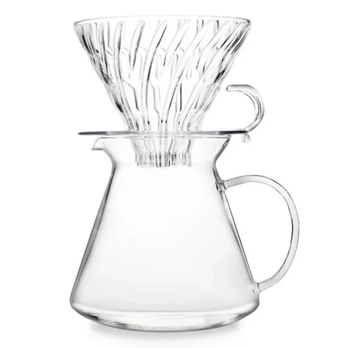 Hario V60 Glass Brewing Kit - Filterhouder Server Set