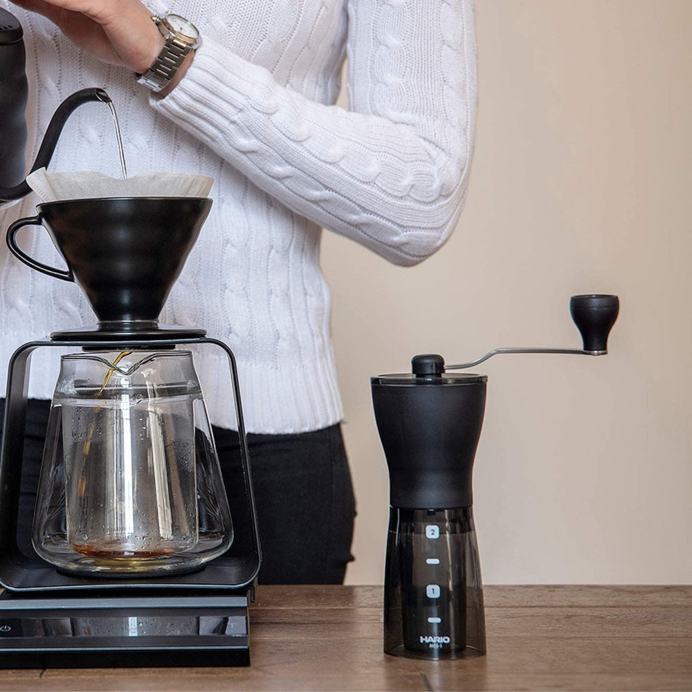 Hario Ceramic Coffee Mill Mini - Slim Plus - Handmolen