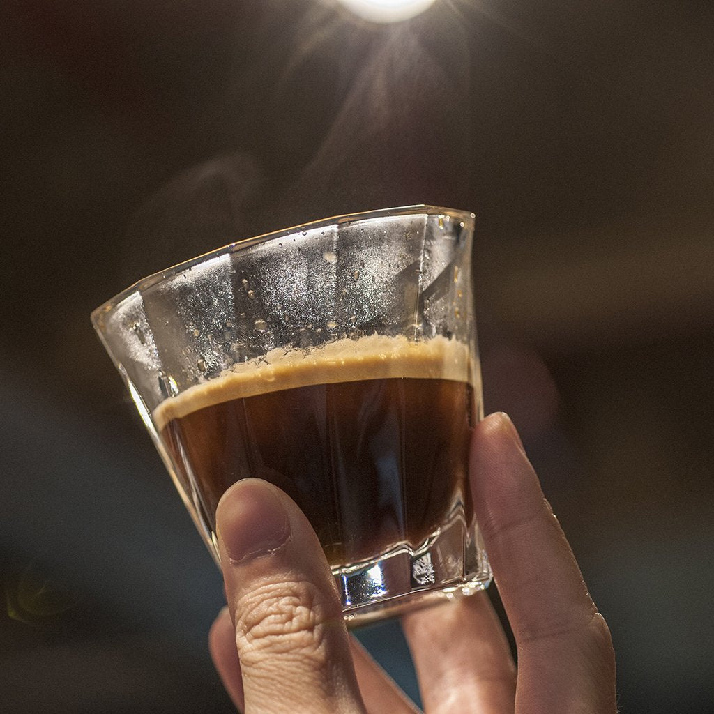 Loveramics Urban Glass 120 mL Twisted Cortado - Clear