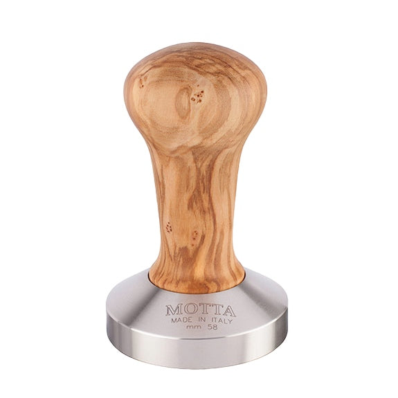 Motta Tamper Hout Olijf 58 mm