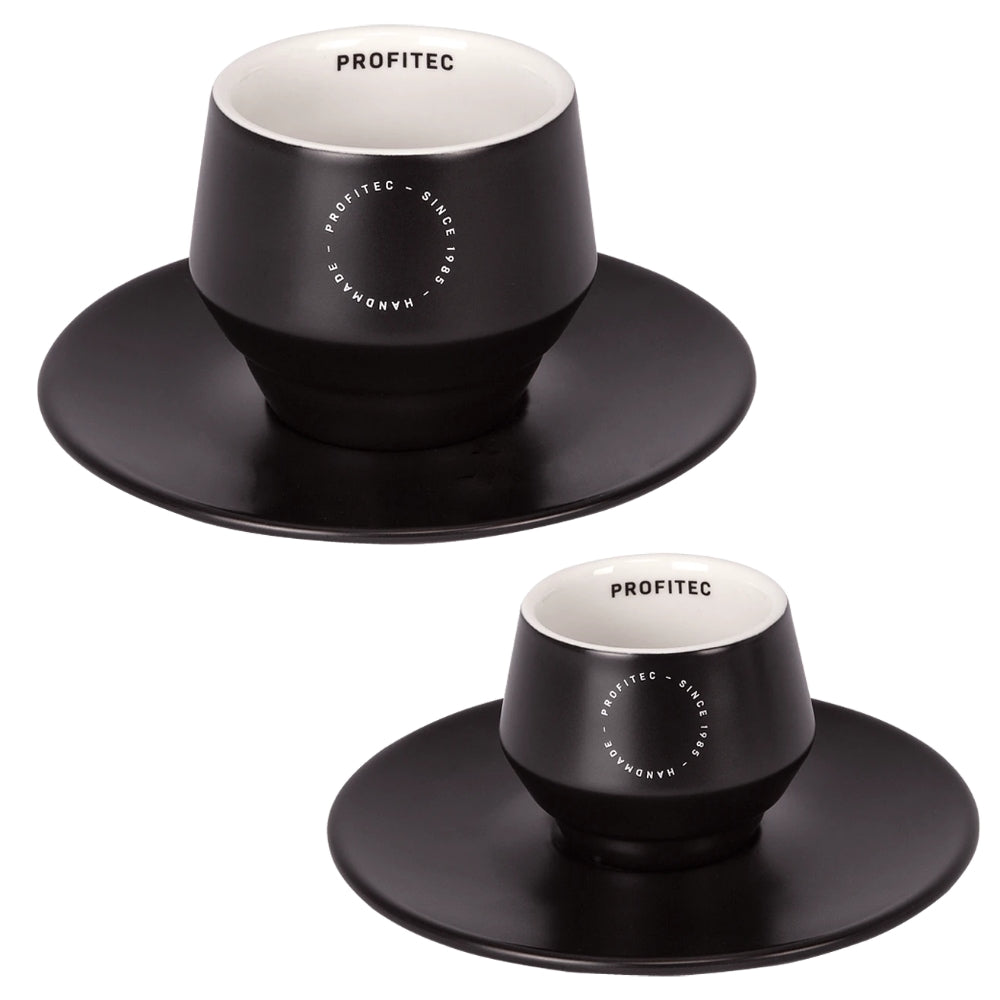 Profitec Cappuccino kop met schotel