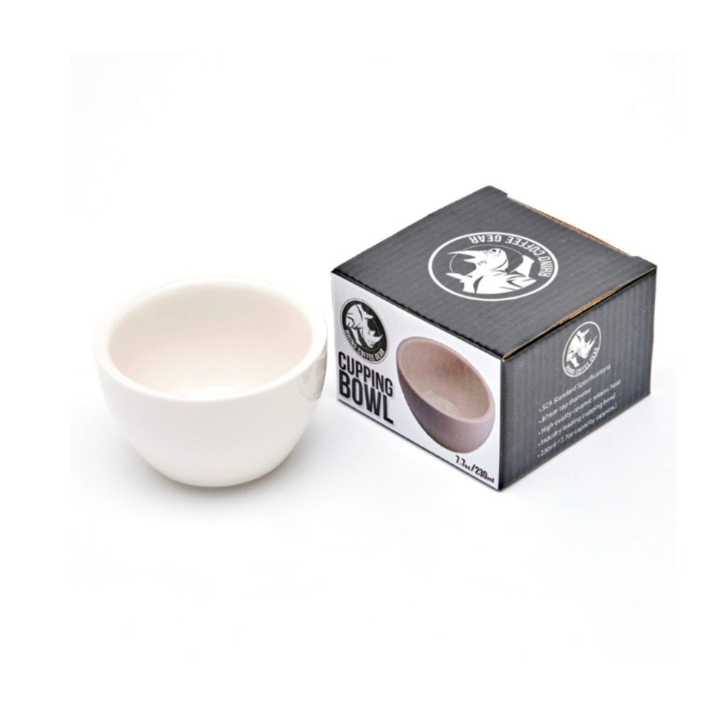 Rhino Cupping Bowl - White