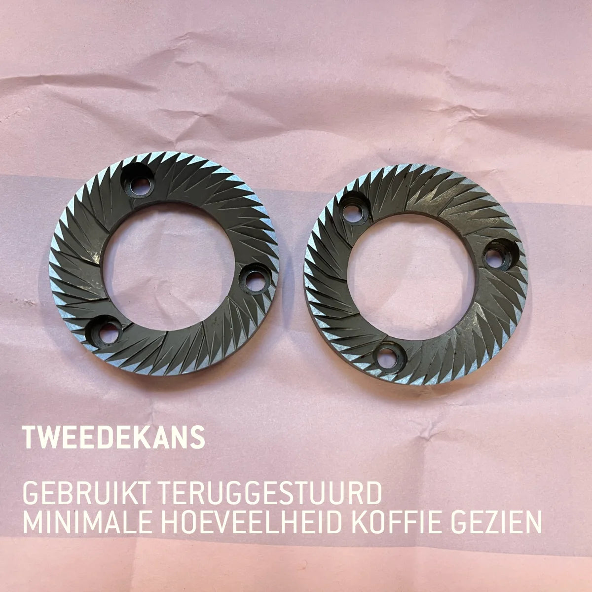 Maalschijven 50 mm - Rancilio MD40 - Rocky - Obel Jacky