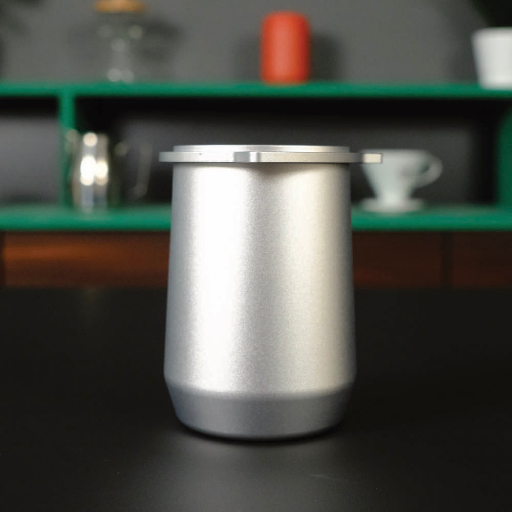 Van Pommeren - Doseerbeker Aluminium Zwart 54mm