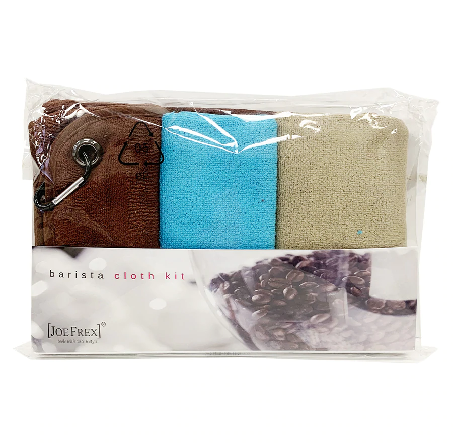 JoeFrex Barista Cloth Kit - Set van 4 Microvezeldoekjes