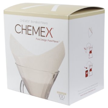 Chemex Filterpapier Vierkant FS-100 - 100 stuks