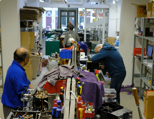 Reparatie op afspraak - Aanbetaling