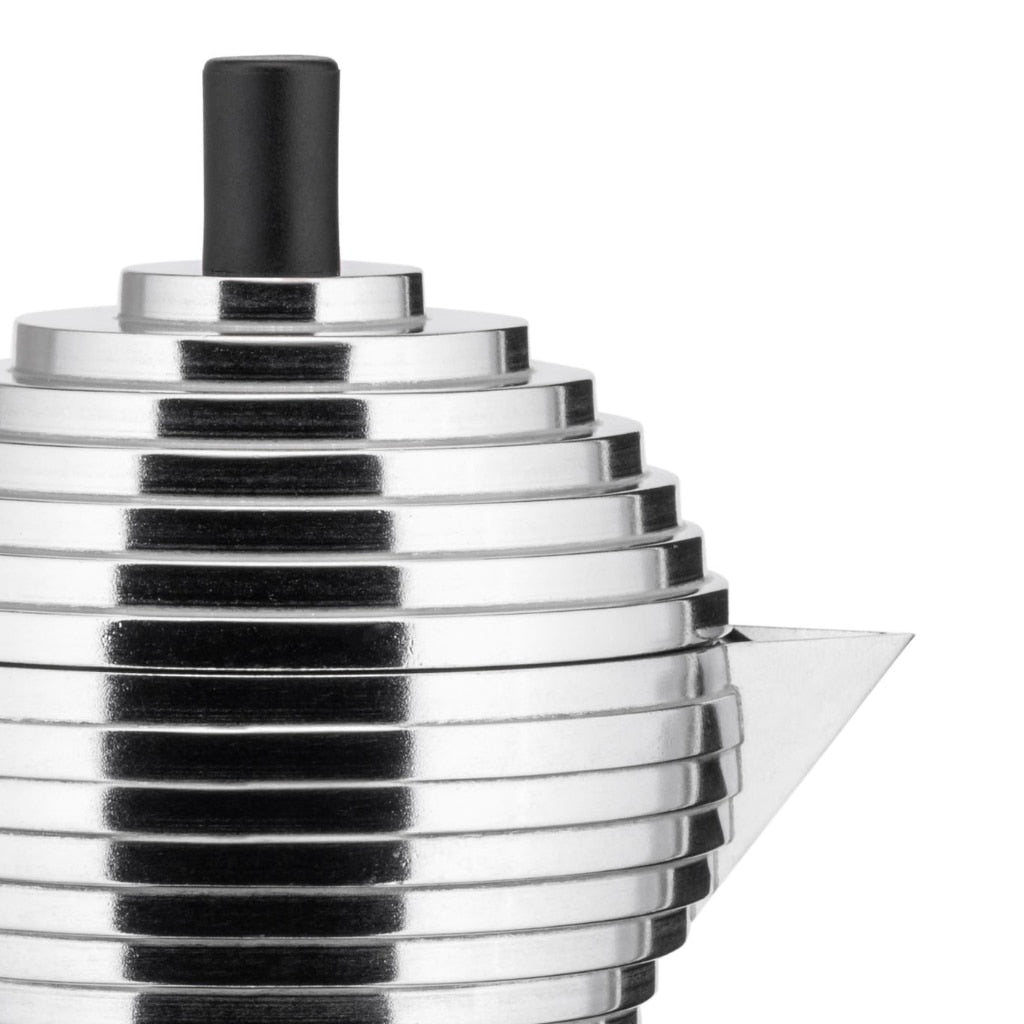 Alessi Pulcina Percolator - Zwart handvat 6 Kops