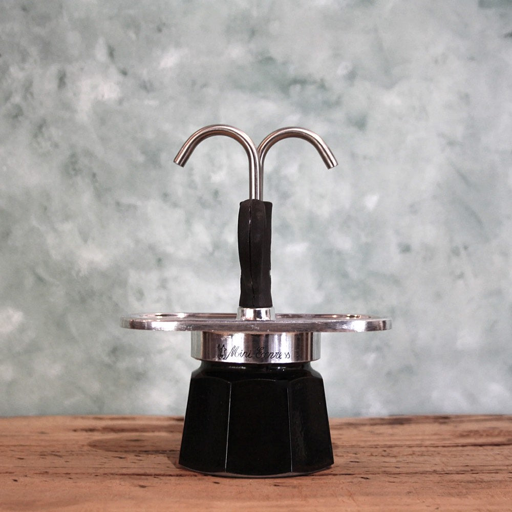 Bialetti Mini Express 2 Kops Zwart - Zonder Kopjes