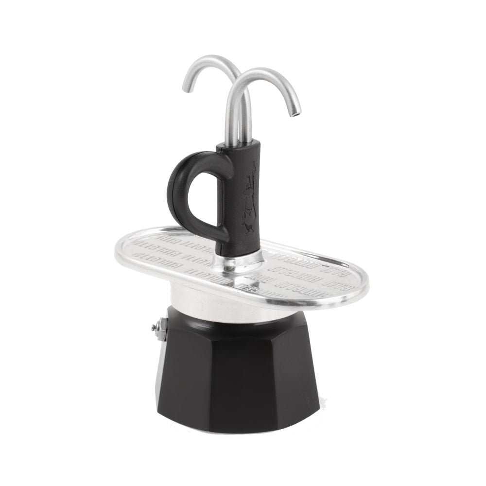 Bialetti Mini Express 2 Kops Zwart - Zonder Kopjes