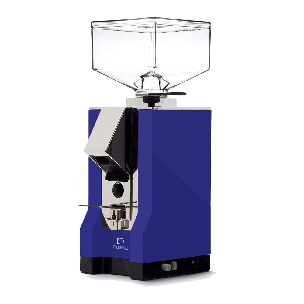 Eureka Mignon Silenzio Grinder - Koffiemolen - Blauw/Chrome