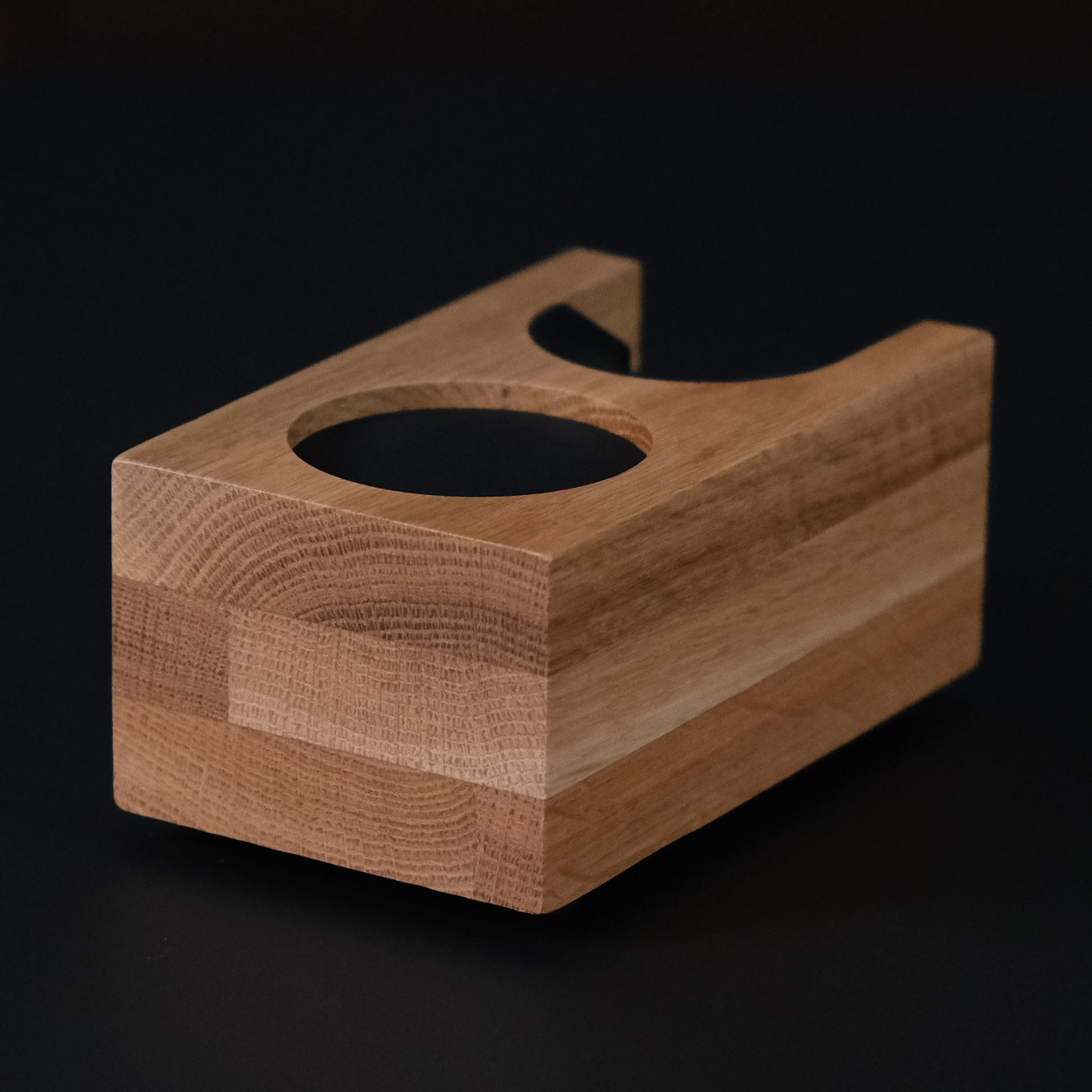 Eureka Tamping Station Single - Oak