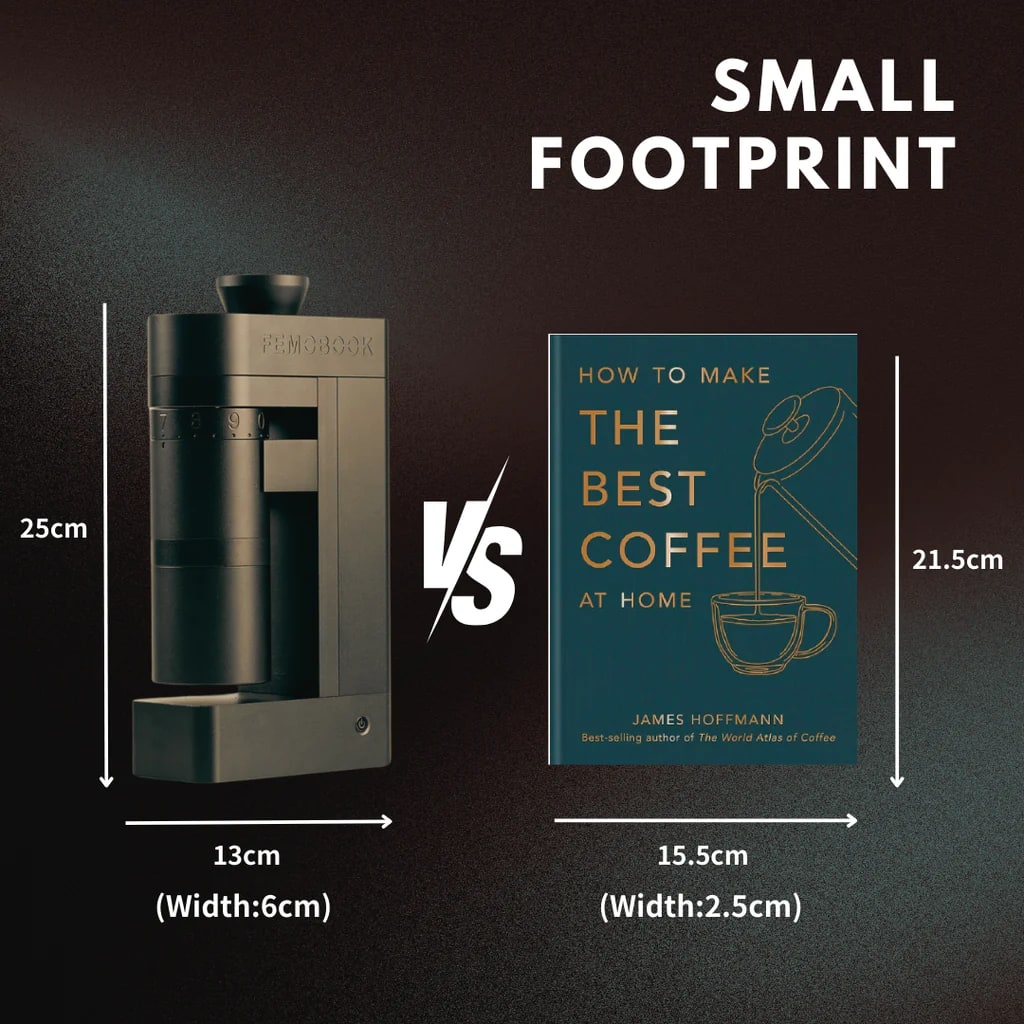 Femobook A4Z Grinder - Koffiemolen