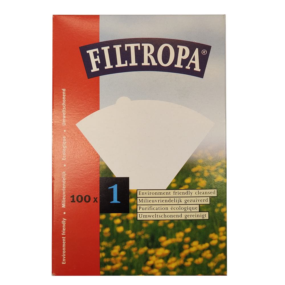 Filtropa Filterpapier Maat 1 - Doosje 100 stuks