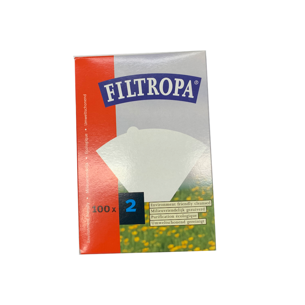 Filtropa Filterpapier Maat 2 - Doosje 100 stuks