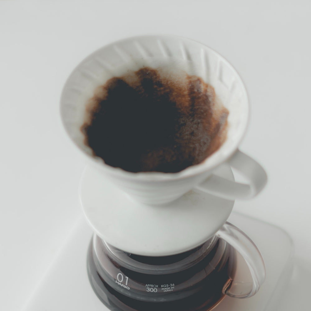 Hario V60 Dripper 01 Keramiek Wit- Filterhouder