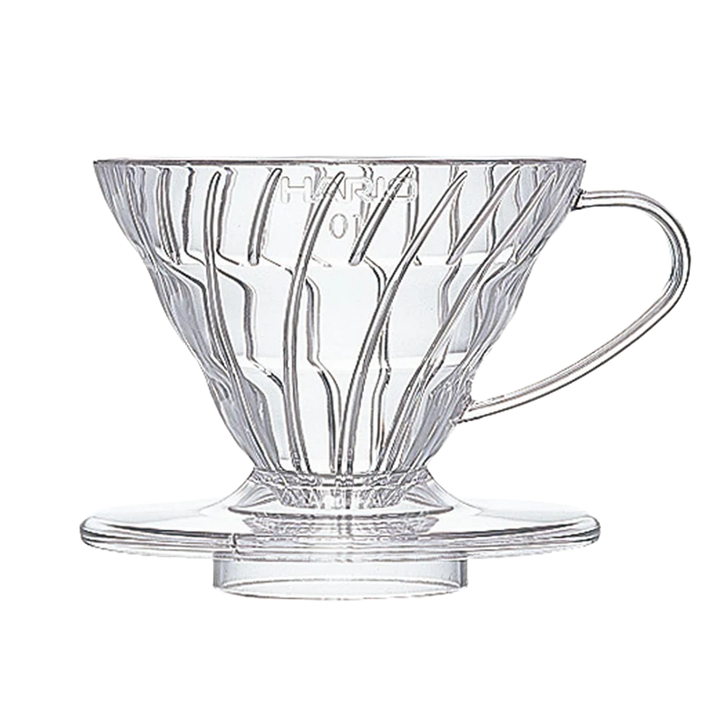 Hario V60 Dripper Kunststof Transparant - Filterhouder