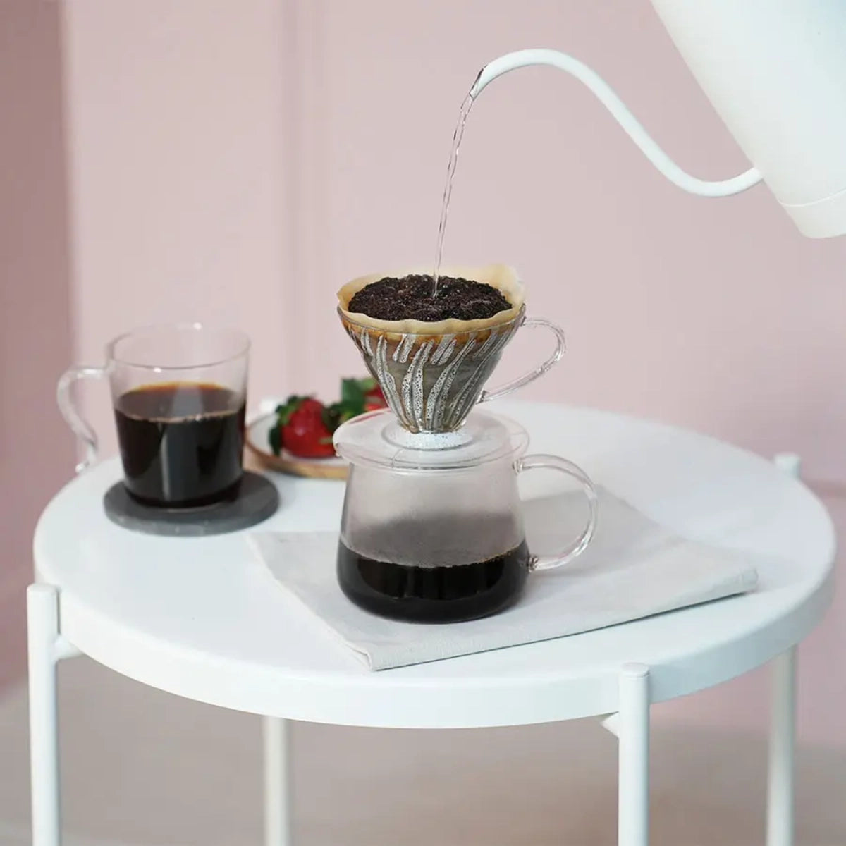 Hario V60 Dripper Tritan Clear Filterhouder