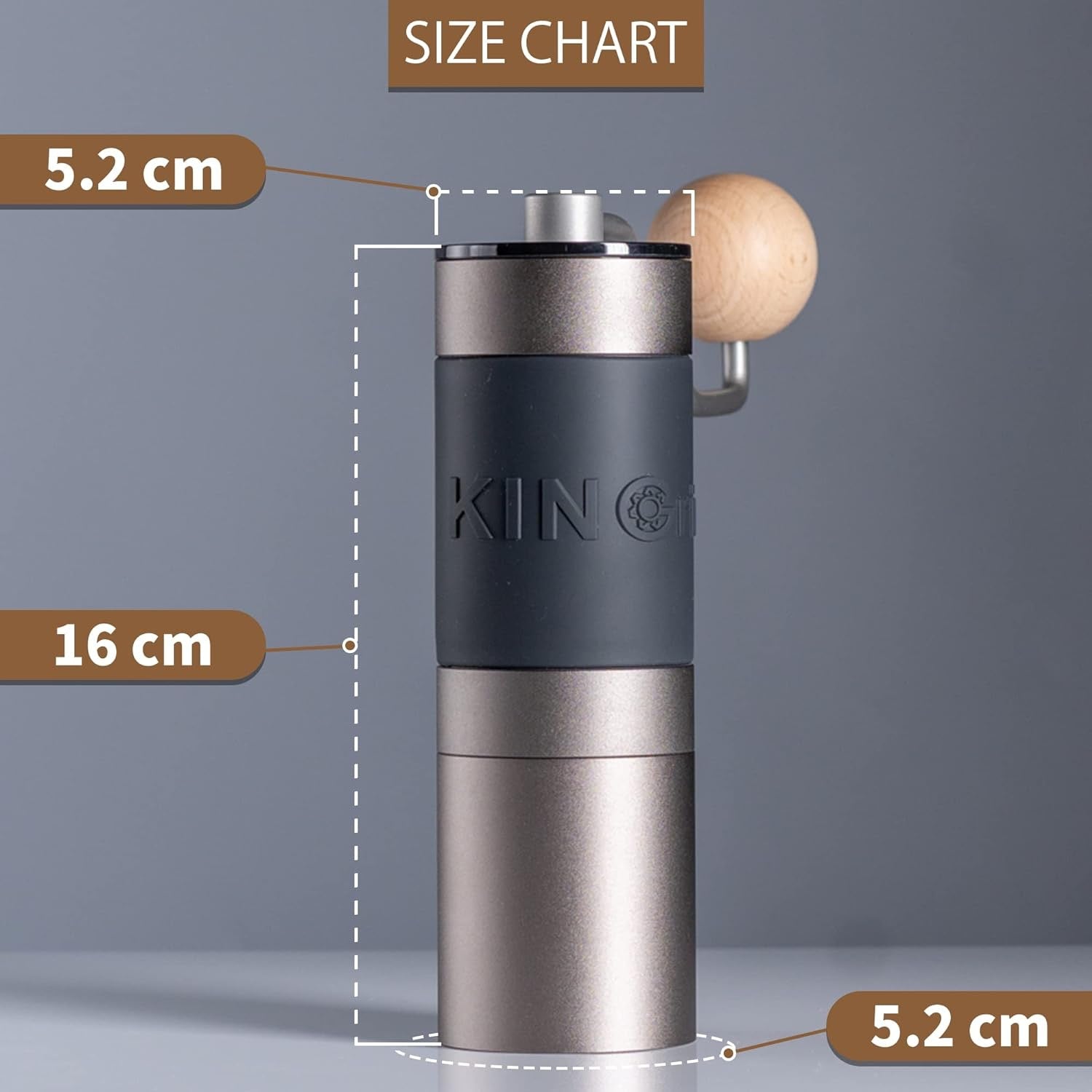 Kingrinder K0 Handgrinder - Koffiemolen