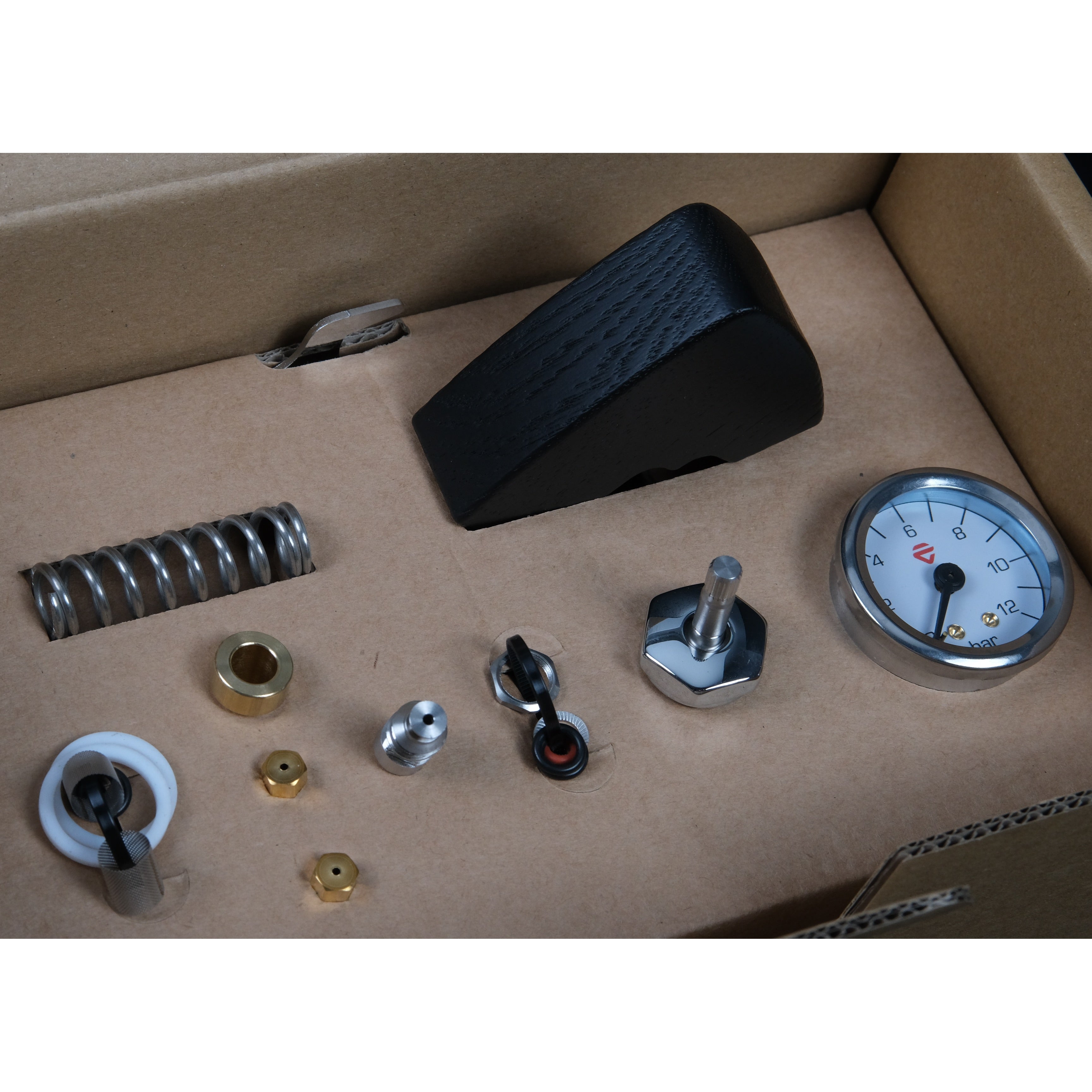 Lelit Flow Control Upgrade Kit - Zwart Walnoot