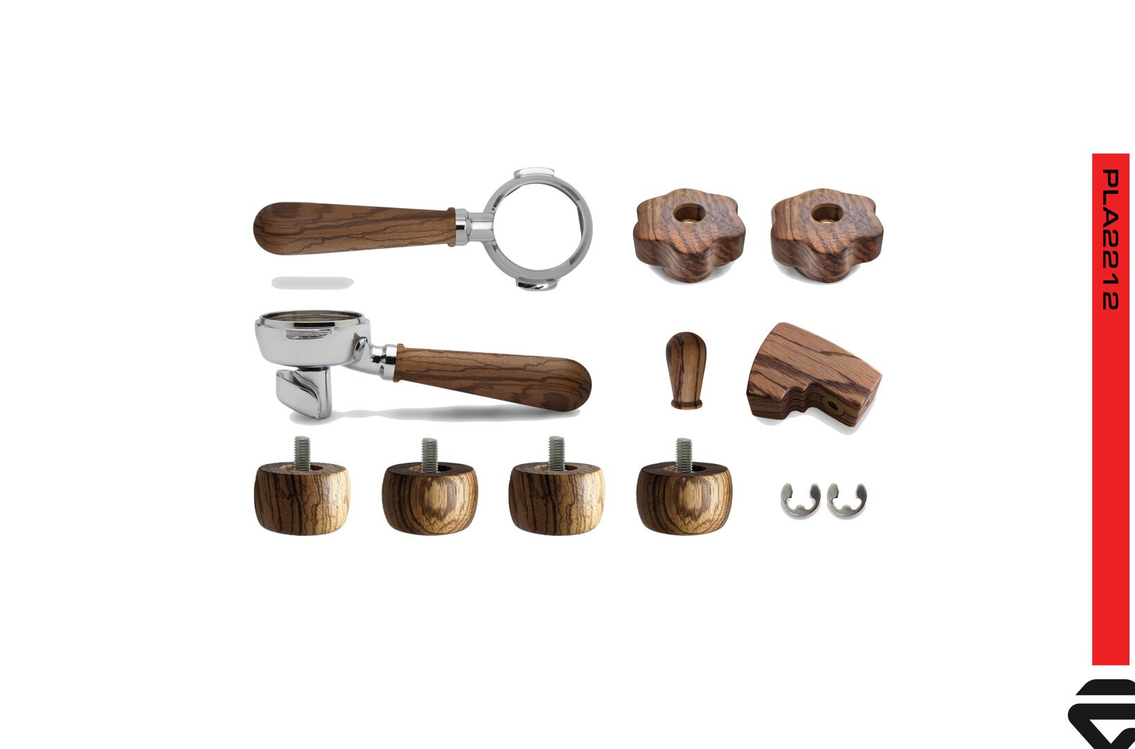 Lelit Bianca Upgrade Kit - Zebrano Wood