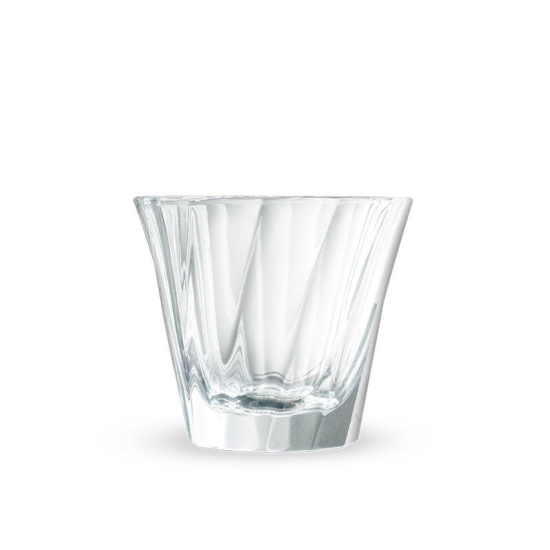 Loveramics Urban Glass 120 mL Twisted Cortado - Clear