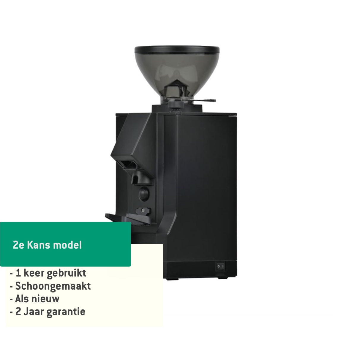 Eureka Mignon Manuale Grinder - Koffiemolen - Zwart