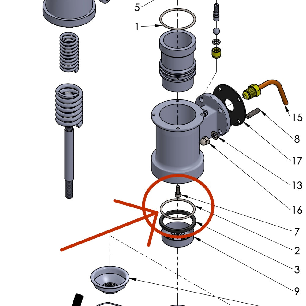 Profitec O-Ring 57,15 x 3,53