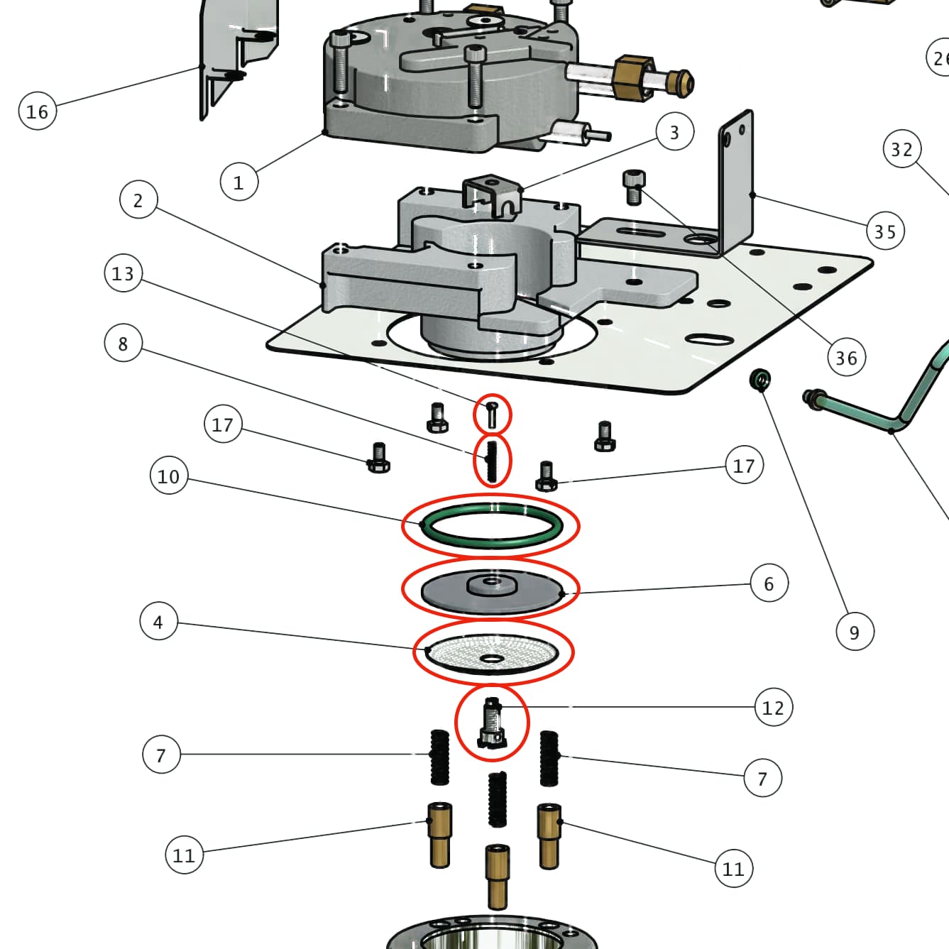 Quick Mill Service Kit Basic