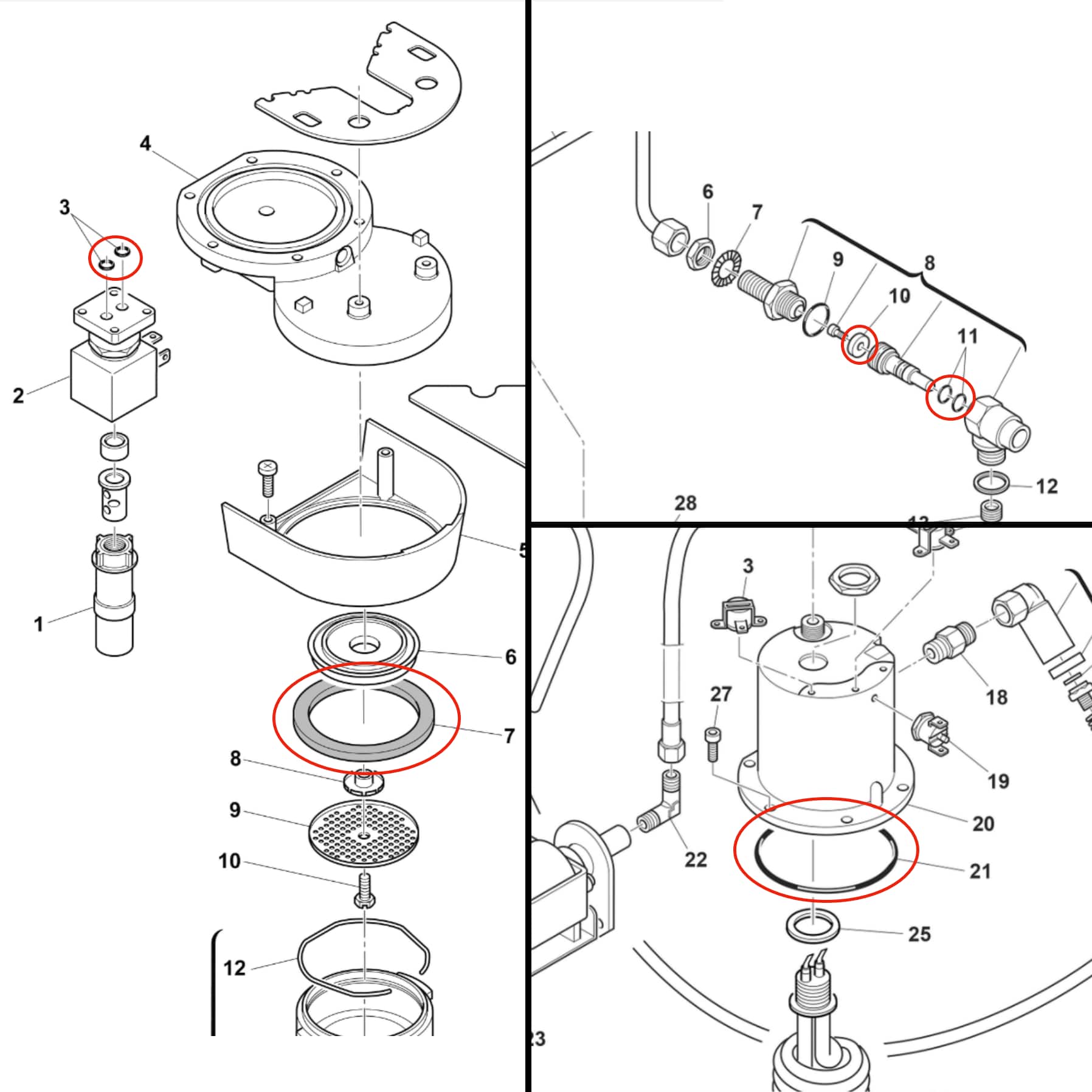 Rancilio Service Kit Basic