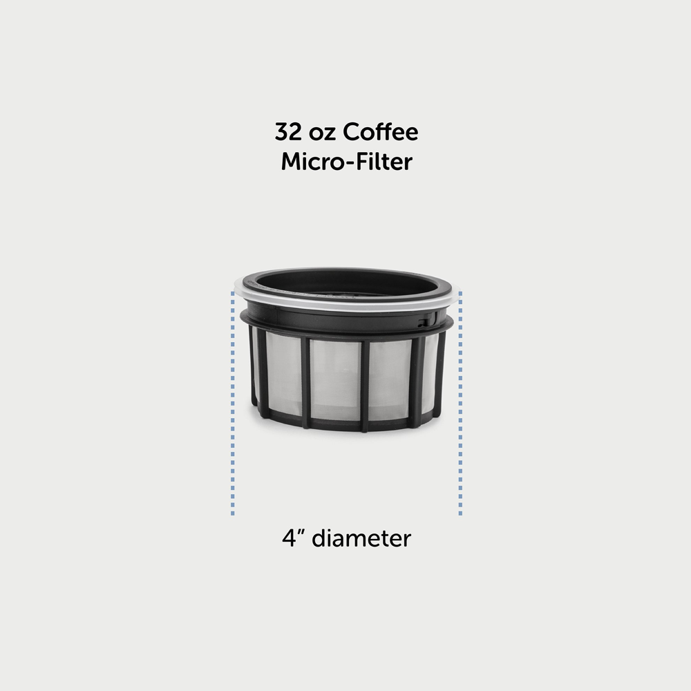 Espro Coffee Micro Filter - 4 inch diameter - 32 oz - Large