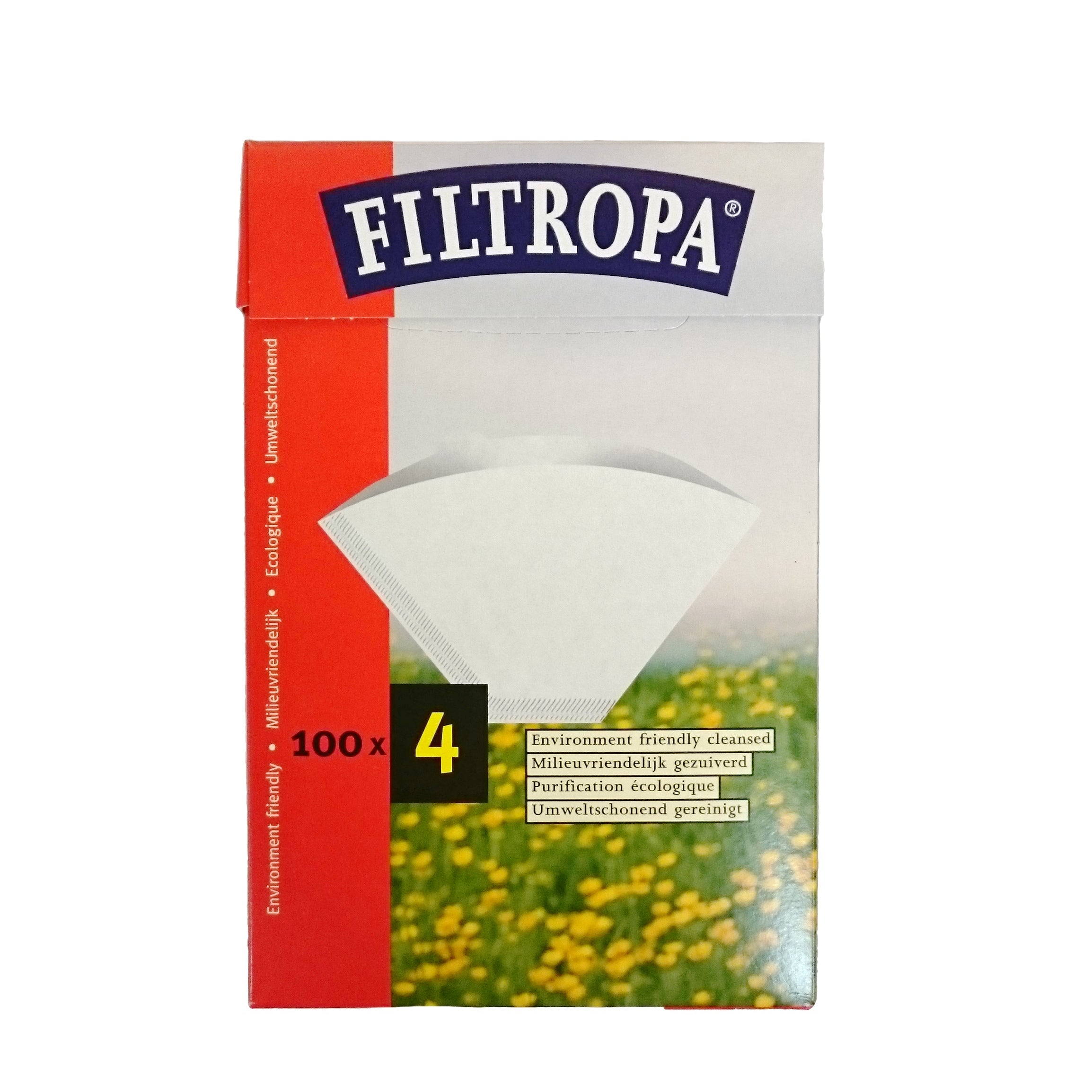 Filtropa Filterpapier Maat 4 - Doosje 100 stuks